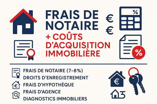 Frais de notaire et coût à prévoir